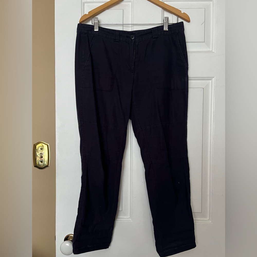 LOFT linen blend pants Size 6P (waist 16”)